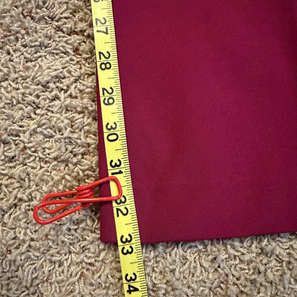 NWT Express Editor High Rise Flare Pants - 4R - Berry - Picture 8 of 14